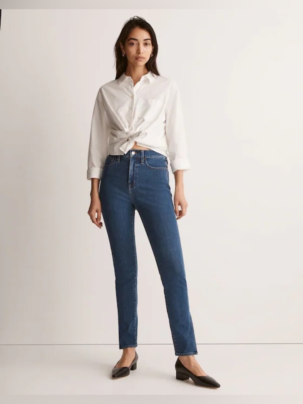 Madewell 11” Roadtripper Soft Stretch Slit Hem Edition Size 32 Inseam 28” NWT